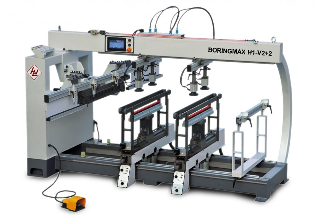 WINTER BORINGMAX H1-V2 multi-spindle drilling and quilling machine + 2